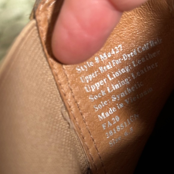 Madewell The Ivy Chelsea Boot in Mini Dot Tan/Black Calf Hair NWOB - Picture 13 of 13